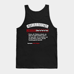 Best tax consultant gift Tank Top